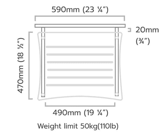 SVT wall bracket specifications