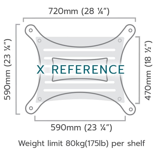 X-Reference Signature HiFi Rack Specifications