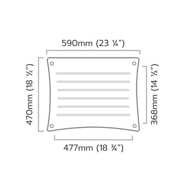 SVT performance HiFi rack size and dimensions